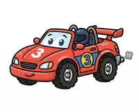 racing car